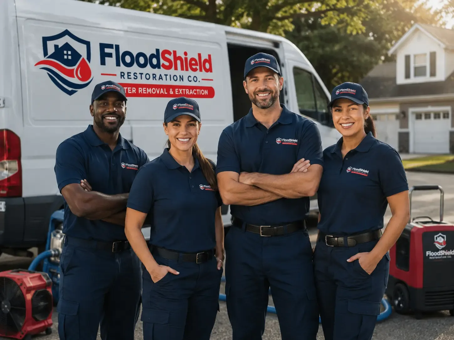 Flood Damage Restoration company in Oxford, WI